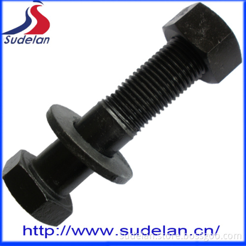 ASTM Hex Bolt and Nut with Washer 1045